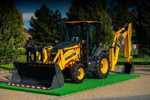 Komatsu Backhoe Loader Powerful Diesel Engine Heavy Duty Construction Machine for <b>Excavation</b> Loading Trenching Road Work OEM - Product Image 3