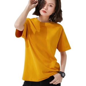 เสื้อยืดผ้าฝ้ายผู้ชายผู้หญิง, เสื้อยืดสีพื้นระบายอากาศลำลองฤดูร้อน2024 - Product Image 1