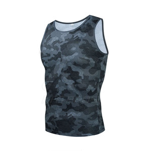 KATBROS INDUSTRY Camo Printed Breathable Quick Dry Lightweight Spandex/Polyester/Mesh Short Sleeve Adult Men's <b>Cycling</b> <b>Jersey</b> - Product Image 1