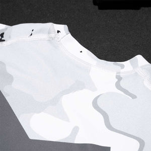 Best <b>Design</b> <b>Custom</b> Men's <b>Compression</b> <b>Shirt</b> Gym Fitness Rash Guard Sportswear High Quality Spandex/Polyester Quick Dry Breathable - Product Image 3