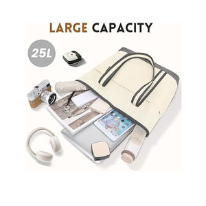 Sac fourre-tout en toile de coton 100% personnalisé réutilisable de qualité fabriqué au Pakistan 2026 Fermeture ouverte Design tendance - Product Image 2