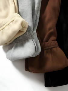 OEM Vente en gros Pantalons de survêtement en molleton pour hommes sur mesure Taille élastique Grande taille Coton/bambou de haute qualité Séchage rapide - Product Image 5