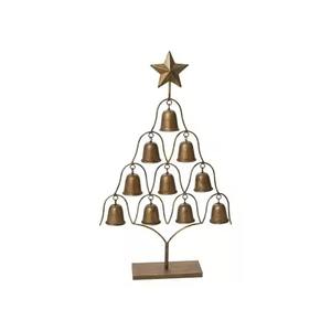 Centro de Mesa Decorativo con Árbol de Navidad de Metal para Decoración Navideña del Hogar, Sala de Estar, Oficina o Mesa de Comedor - Product Image 6