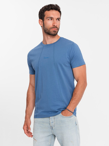 Camiseta Casual de Alta Calidad para Hombre 2026, Corte Regular, Impresión Personalizada con Logotipo Frontal, Hombros Caídos, Cuello Redondo, Manga Corta - Product Image 3