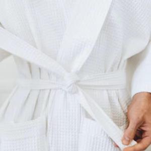 ชุดคลุมอาบน้ำสองชั้นหรูหราน้ำหนักเบาสำหรับผู้หญิงชุดยาวสไตล์โรงแรมร้านเสริมสวยทั้งชายหญิงรุ่นฤดูหนาว - Product Image 4