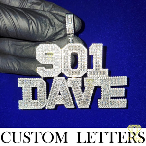 จี้ชื่อตัวอักษรตามสั่งสไตล์หรูหราสร้อยคอประกายระยิบระยับเหมาะสำหรับโอกาส - Product Image 2