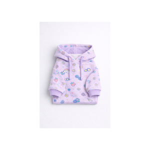 Good Vibes Dog <b>Hoodie</b> Purple Graphic Print Soft Fleece Pet Sweatshirt With Hood Cozy Warm Pullover Winter Wear Dogs - Product Image 6