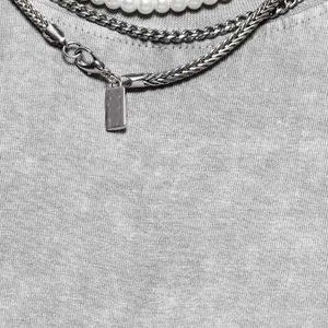 Ropa de calle, camisa lavada con ácido, Estilo Vintage, camiseta informal unisex, top de moda retro de algodón lavado para un atuendo fresco para todos los días - Product Image 5