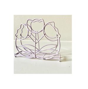 Porte-serviettes fantaisie en acier inoxydable pour la décoration de la maison Porte-serviettes en acier inoxydable Porte-mouchoirs avec poinçonnage - Product Image 6