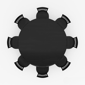 Ensemble de table à manger pliable en bois massif artisanal, chaises à dossier en forme de tonneau, style teck rustique, meubles de salle à manger pour maisons et hôtels modernes - Product Image 4