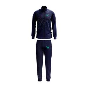 Survêtement uni pour hommes avec logo personnalisé Ensemble de survêtements de jogging Ensemble de survêtements à col rond Jogging unisexe personnalisé Vêtements de sport Jogging pour hommes - Product Image 1
