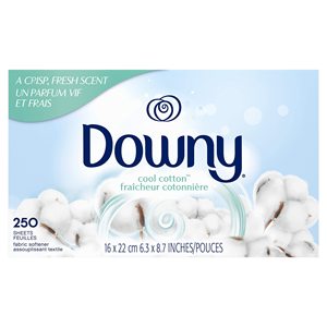 Downy Cool Cotton Fabric Softener Dryer <b>Sheets</b> - 240ct - Product Image 5