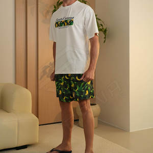 OEM/ODM Ropa Casual de Verano de Alta Calidad, Conjunto de Camiseta y Pantalones Cortos de Algodón para Hombre, Nuevo Diseño, Talla Grande, Transpirable, de Secado Rápido, Personalizado - Product Image 5