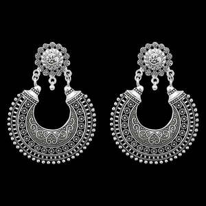Jeweljunk Fashion Chandelier Boucles d'oreilles Oxydé Chandbali Dangler-1311250 - Product Image 1