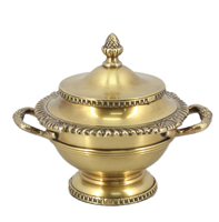 Assiette et plat à beurre en métal poli miroir Assiette et plat à fromage de mariage de qualité supérieure faits à la main d'Inde