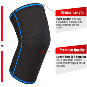 Mangas de codo más vendidas de alta calidad Ropa de entrenamiento Uso Venta caliente Mangas de codo para la venta - Product Image 3