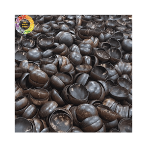 Tazón de cáscara de coco pulido natural 100% ecológico para alimentos, artesanía ligera de Vietnam - Product Image 3