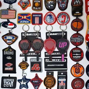 2026 xu hướng quần vợt vợt Keychain tùy chỉnh người chơi quần vợt Móc Chìa Khóa thể thao padel Tennis Keychain - Product Image 3