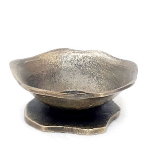 Cuenco de forma Irregular Aluminio Metal Servir Frutas Nueces Hogar Decorativo País Rectángulo Platos y Platos Tazón - Product Image 1