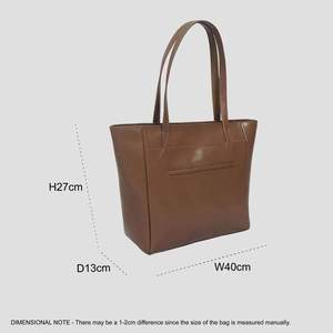Bolso de Cuero Genuino Hecho a Mano de la Mejor Calidad, Color Bronceado, Liso, Sin Forro, Estilo Vintage, Proveedor Indio Principal, Saman Exports - Product Image 5