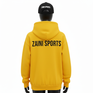 Sweat à capuche zippé en molleton de coton et polyester de qualité supérieure pour femmes, 300 GSM, tissu brossé doux, couleur unie, logo personnalisé, sweat-shirts basiques - Product Image 2