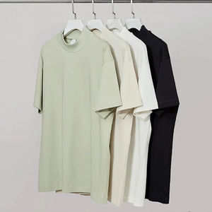 Camiseta de alta calidad Boxy Fit para hombre, camiseta informal de algodón de gran tamaño, camiseta personalizada en blanco personalizable - Product Image 2