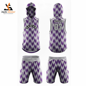 Private Label Your Own Logo 7V7 Custom Hooded Sleeveless Printed <b>Compression</b> <b>Shirts</b> 100% Polyester Quick Dry Uniforms - Product Image 1