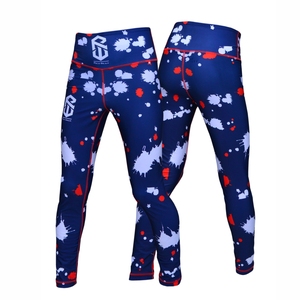 OEM ระเหิดแห้งเร็วระบายอากาศเลกกิ้งการบีบอัดวิ่งผู้หญิงเลกกิ้งออกกําลังกายเอวสูงเลกกิ้งโยคะไร้รอยต่อ - Product Image 3