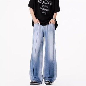 กางเกงยีนส์ผ้ายืดสำหรับผู้ชายออกแบบได้ตามต้องการเสื้อผ้าแนวสตรีทฮิปฮอปสไตล์วินเทจ3D - Product Image 4