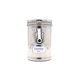 <b>Airtight</b> Clip Lock Coffee Canister for Keeping Fresh Brew for Back to School Storage - Product Image 1