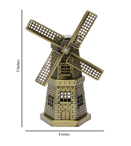 Pièce maîtresse en métal de designer nordique en laiton AK avec finition en laiton pour salon/cadeaux de Noël - Product Image 3