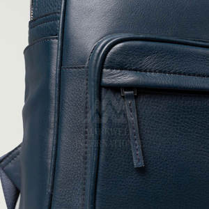 Sac à dos en cuir de qualité supérieure, tendance 2026, avec port de charge USB, imperméable, décontracté, sportif, sac à dos en cuir intelligent - Product Image 6