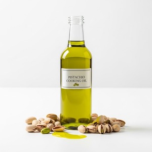 Aceite de Pistacho Fraccionado de Primera Calidad Prensado en Frío, 99% de Pureza, Color Amarillo Dorado Claro, en Botella de Vidrio para Restaurantes y Alimentos - Product Image 2