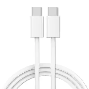PD20W 60W PVC Type C To Type C Fast Charging Cable USB C Data Cable For IPhone 15 Pro Max Plus