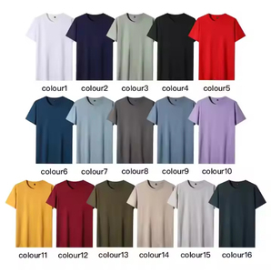 เสื้อยืดผู้ชายผ้าฝ้ายคุณภาพสูง แบบเรียบ พิมพ์ลายดิจิตอลตามสั่ง ทรงปกติ สีขาว เนื้อผ้านุ่ม โลโก้ด้านหน้า ป้องกันรอยยับ แห้งเร็ว - Product Image 2