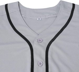 Camiseta de béisbol de alta calidad, camiseta de equipo elegante personalizada por sublimación, ropa deportiva de entrenamiento duradera transpirable para hombres y mujeres jóvenes - Product Image 6