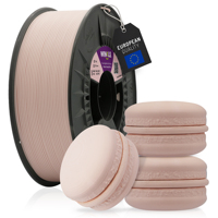 Filament PLA 1,75 mm 1 kg pour imprimante 3D FDM, couleur pastel mate, haute précision, faible déformation, impression facile 190-230 ℃