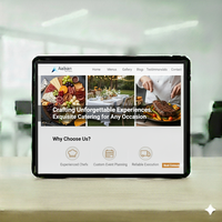 Catering Business Servicios de diseño de sitios web Agencia de desarrollo web calificada que ofrece soluciones comerciales en línea asequibles