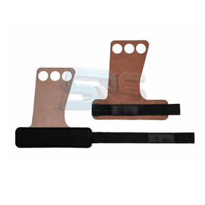 Gants de Fitness de gymnastique sans doigts respirants poignées en cuir protège-paume anti-dérapant pour l'entraînement des tractions et les sports d'entraînement croisé - Product Image 2