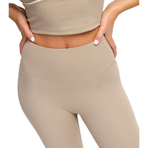 Leggings de compresión con costura de cintura alta para mujer, tela antibacteriana transpirable, diseño push-up, serigrafía, todo - Product Image 5