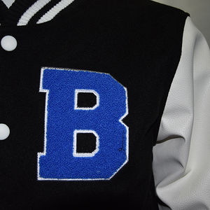 Chaquetas universitarias de béisbol de alta calidad | prendas de vestir exteriores con logotipo personalizado Letterman Bomber | Chaqueta de béisbol universitaria para hombres - Product Image 5