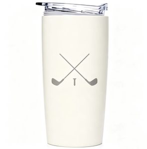 Gobelet isotherme en acier inoxydable pour le golf avec couvercle, logo personnalisé de club de golf, tasse à café de voyage réutilisable, gourde sport pour le golf - Product Image 5