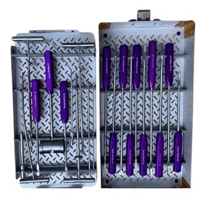 Juego de herramientas ortopédicas Instrumentos manuales de eliminación de cemento con aprobación CE Elevador femoral calidad germen Premium muy demandada - Product Image 6