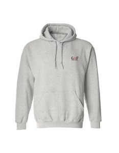 GAF Custom Heavyweight Oversized Fleece Zipper-Up Hoodie 100% algodón 260gsm Impreso en relieve Hombres Invierno Street Wear Bordado - Product Image 5