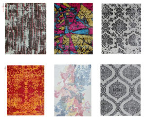 Lujosa Alfombra de lana de alta calidad moderna impresa Digital bordada duradera a mano para hoteles oraciones uso doméstico viscosa - Product Image 4