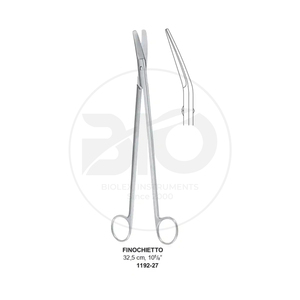 Busch courbe inclinée fine épisiotomie ciseaux délicat instruments de chirurgie gynécologique périnée pince en acier - Product Image 2