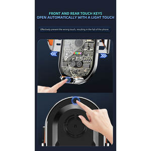 Support de chargeur de voiture sans fil magnétique 15 W, solution d'alimentation pratique en voiture - Product Image 4
