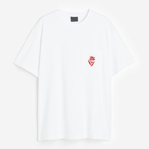 Lire couleur unie hommes T-Shirt nouveau Design en gros mode hommes T-Shirt haute rue porter hommes T-Shirt - Product Image 6