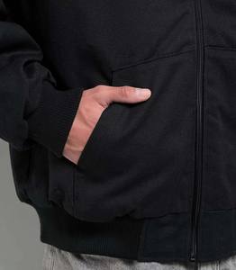 Chaqueta vaquera vintage con logotipo personalizado más vendida para hombre, de algodón lavado con decoración bordada, chaqueta de lona. - Product Image 5