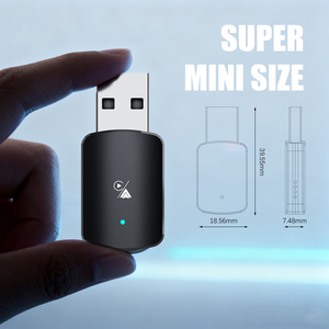 Mini adaptateur sans fil CarPlay <span class=keywords><strong>Android</strong></span> <span class=keywords><strong>Auto</strong></span>, dongle filaire vers sans fil, plug and play, 5 GHz, USB Type C pour iPhone IOS, commande vocale - Product Image 2